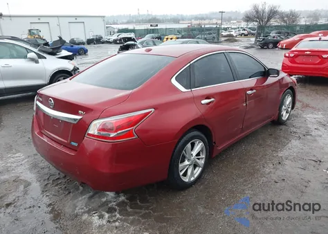 2014 Nissan Altima 2.5 Sv z USA, uszkodzony, nr VIN 1N4AL3AP0EC185882